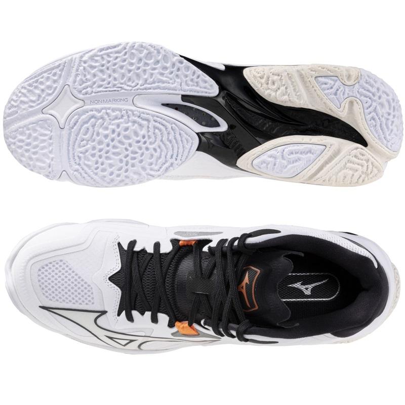 Mizuno バレーボールシューズ ブラック/ホワイト ミズノ（MIZUNO）（メンズ、レディース）バレーボールシューズ