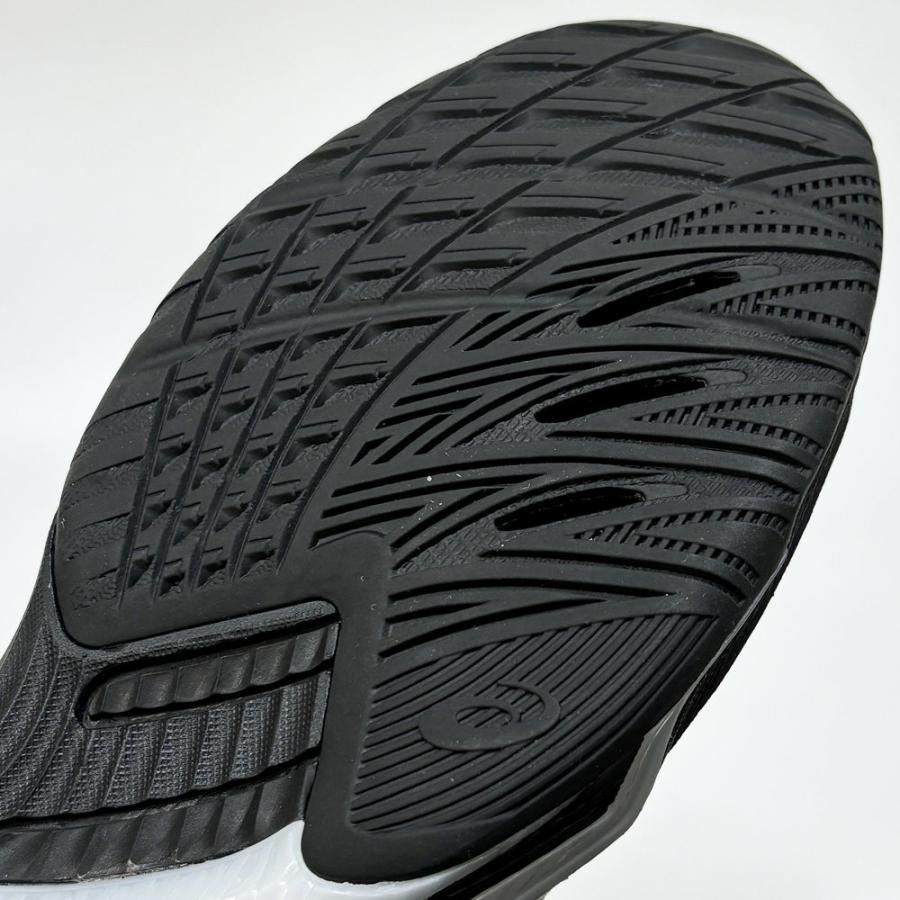 【サイズ交換送料無料】アシックス 2E 4E バレーボールシューズ V-SWIFT FF 3 SO オリジナルデザイン ローカット 紐タイプ幅広 ワイド 甲高 白×黒×金 VA13 | ASICS | 17