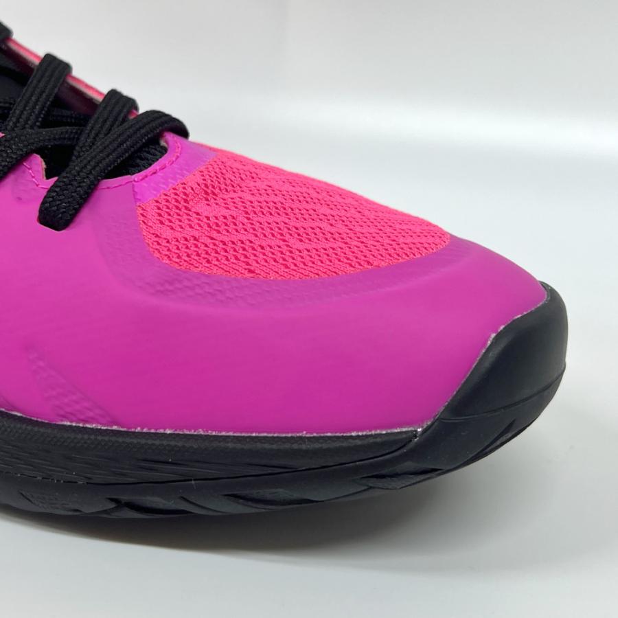 【サイズ交換送料無料】アシックス 2E バレーボールシューズ V-SWIFT FF 3 SO オリジナルデザイン ローカット 紐タイプ メンズ レディース ピンク×黒 VA22 |  | 14