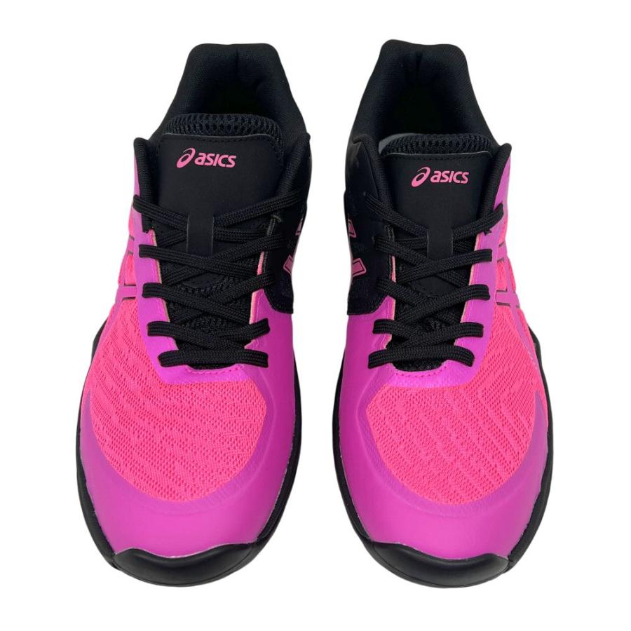 【サイズ交換送料無料】アシックス 2E バレーボールシューズ V-SWIFT FF 3 SO オリジナルデザイン ローカット 紐タイプ メンズ レディース ピンク×黒 VA22 |  | 03