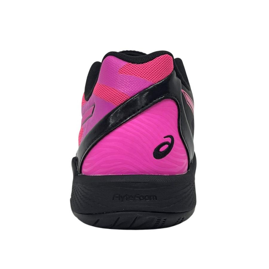【サイズ交換送料無料】アシックス 2E バレーボールシューズ V-SWIFT FF 3 SO オリジナルデザイン ローカット 紐タイプ メンズ レディース ピンク×黒 VA22 |  | 09