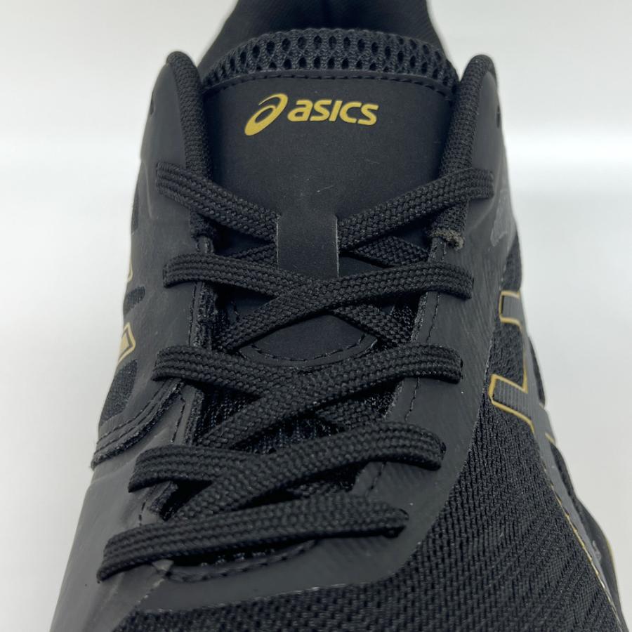 【サイズ交換送料無料】アシックス 2E バレーボールシューズ V-SWIFT FF 3 SO オリジナルデザイン ローカット 紐タイプ メンズ レディース 黒×金 VA24 |  | 12