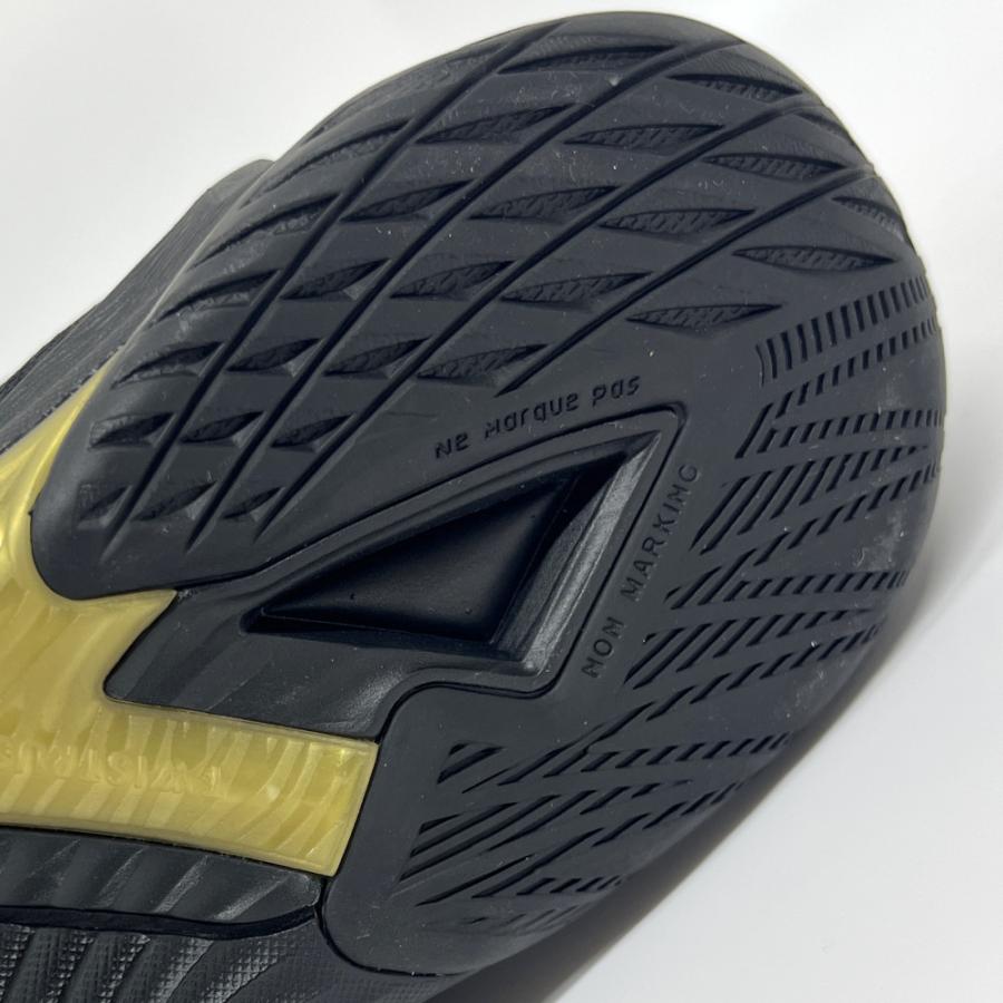 【サイズ交換送料無料】アシックス 2E バレーボールシューズ V-SWIFT FF 3 SO オリジナルデザイン ローカット 紐タイプ メンズ レディース 黒×金 VA24 |  | 16