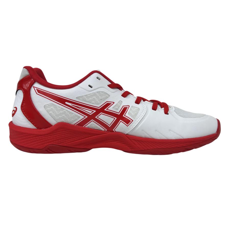 【新品未使用タグ付き】asics バレーボールシューズ 赤/白　26.５センチ ASICS（アシックス） 【サイズ交換送料無料】アシックス 2E
