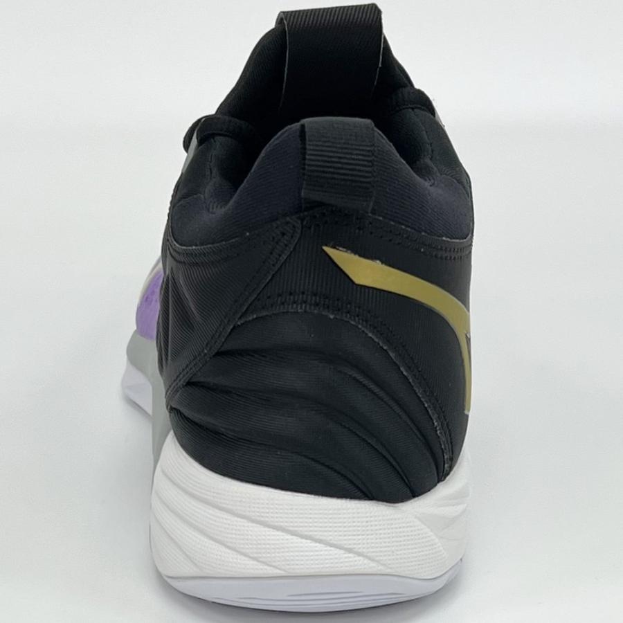 Mizuno バレーボールシューズ ブラック/グレー/パープル MIZUNO 【サイズ交換送料無料】ミズノ バレーボールシューズ