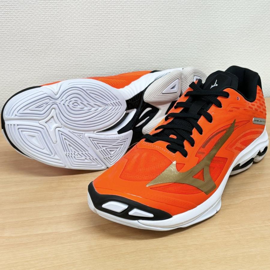 【サイズ交換送料無料】ミズノ バレーボールシューズ WAVE LIGHTNING オリジナルデザイン ローカット 紐タイプ メンズ レディース VM36 | MIZUNO | 02