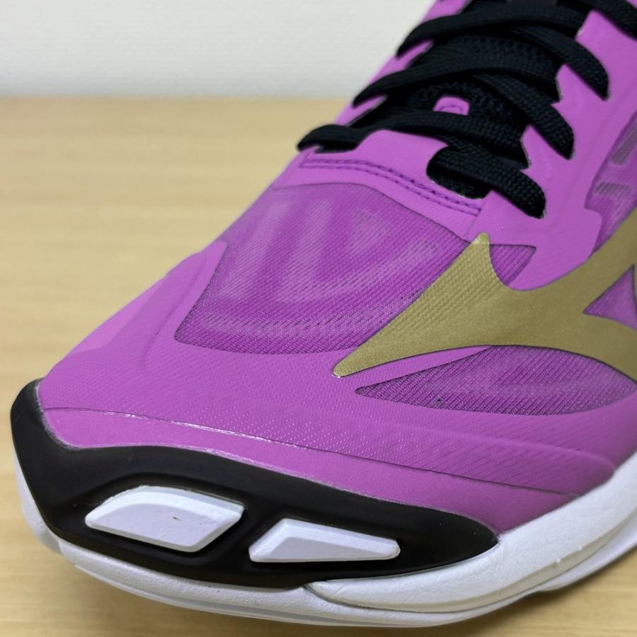 【サイズ交換送料無料】ミズノ バレーボールシューズ WAVE LIGHTNING オリジナルデザイン ローカット 紐タイプ メンズ レディース VM37 | MIZUNO | 15