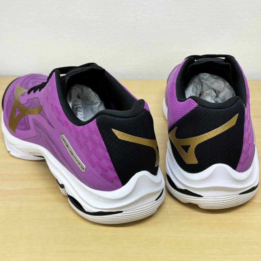 【サイズ交換送料無料】ミズノ バレーボールシューズ WAVE LIGHTNING オリジナルデザイン ローカット 紐タイプ メンズ レディース VM37 | MIZUNO | 05