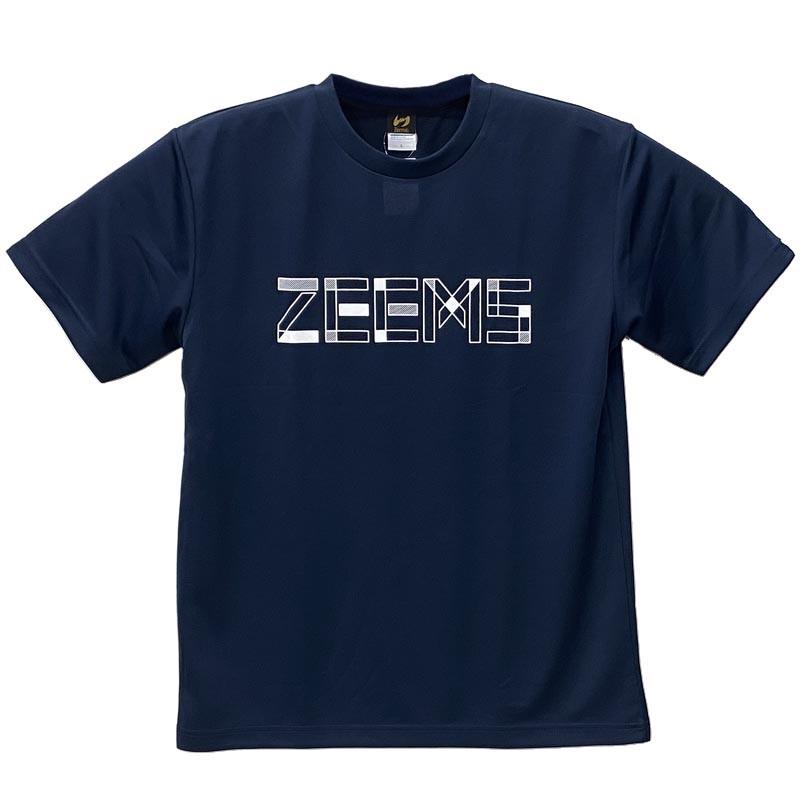 Zeems（ジームス） 野球 半袖 Tシャツ デザインTシャツ 吸汗速乾