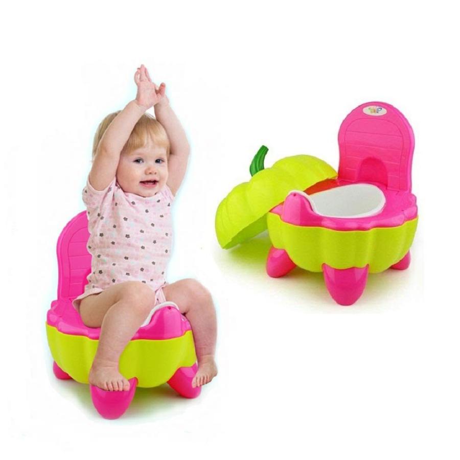 ベビー おまる 子供 トイレ トレーニング 補助便座 6ヶ月 3歳 洋式 携帯 イス型オマル 背もたれ ふた付 洗いやすい しっかり 可愛い カボチャ ローズ B07f287fh7 ラインズ本舗 通販 Yahoo ショッピング