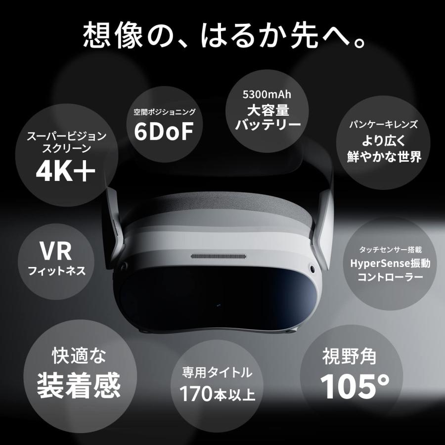 PICO 4 128G VR ヘッドセット（ピコ 4）｜lineshonpo｜02