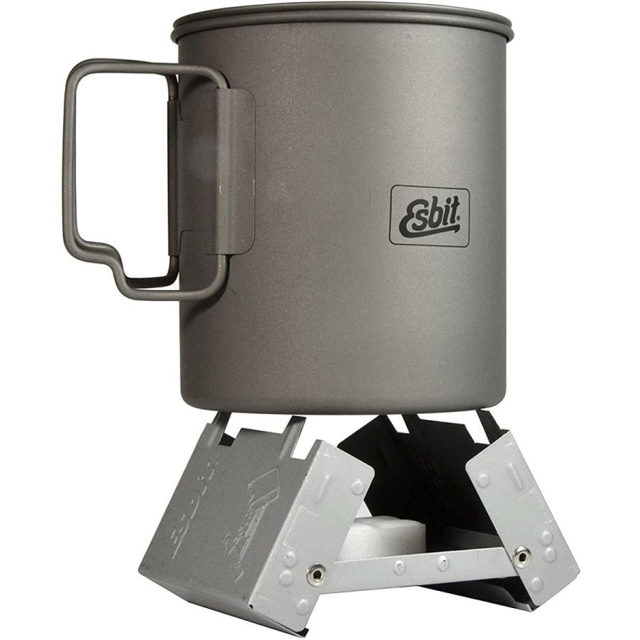 Esbit エスビット Es9000 ポケットストーブスタンダード 固形燃料4g 個付 正規認証品 新規格 ポケットストーブスタンダード