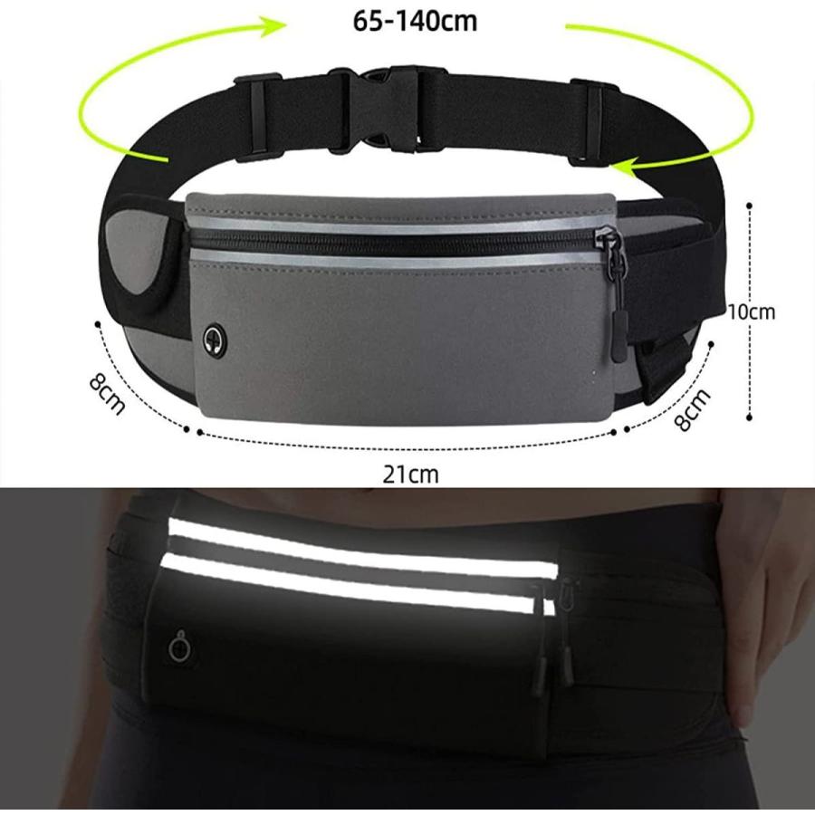 ランニングポーチ 揺れない 軽量 防水 ウエストポーチ Iphone スマホ対応 メンズ レディース スポーツ 旅行 遠足 サイクリング 登 その他スイムタオル Canipec Org Mx