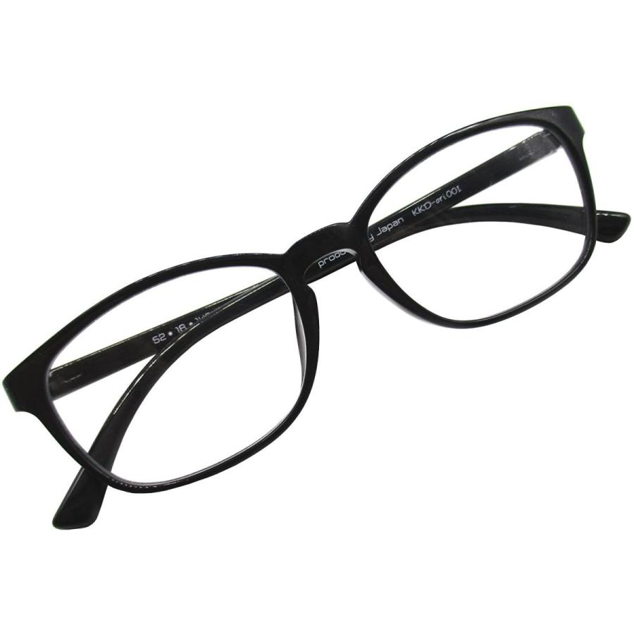 老眼鏡 ウェリントン リーディンググラス シニアグラス 軽量 超弾性素材 TR90 (ブラック,+1.50)｜linestore｜02