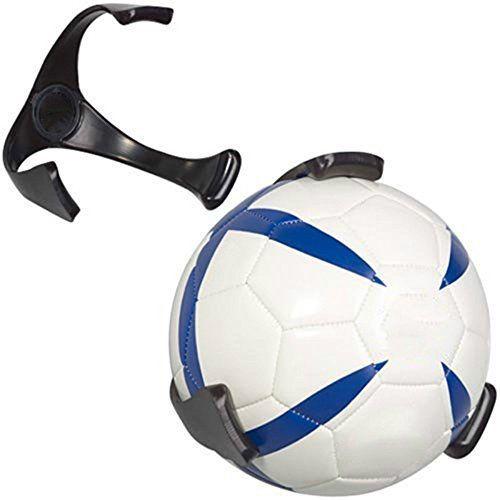 Zime スペースセーバーバスケットボールサッカーボールクロースポーツボウルバスケットボールブラケット用壁掛けホルダー おトク
