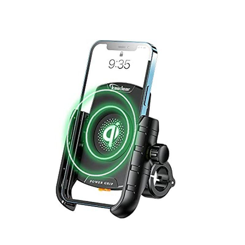 全ての Kaedear カエディア バイク スマホホルダー 防水 Qi ワイヤレス 充電 Usb電源 スマホ 携帯 ホルダー アルミ マウント パ Rakuten Turningheadskennel Com