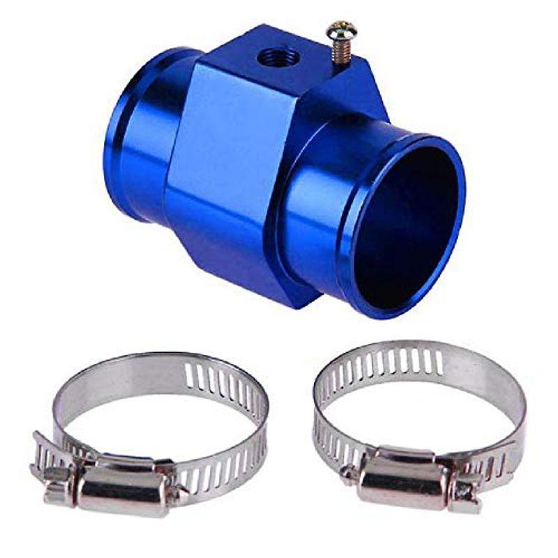 Line Storemorytrade 水温計 アタッチメント 車 バイク 水温 センサー ラジエター ホース 汎用 バンド付き 青 32mm