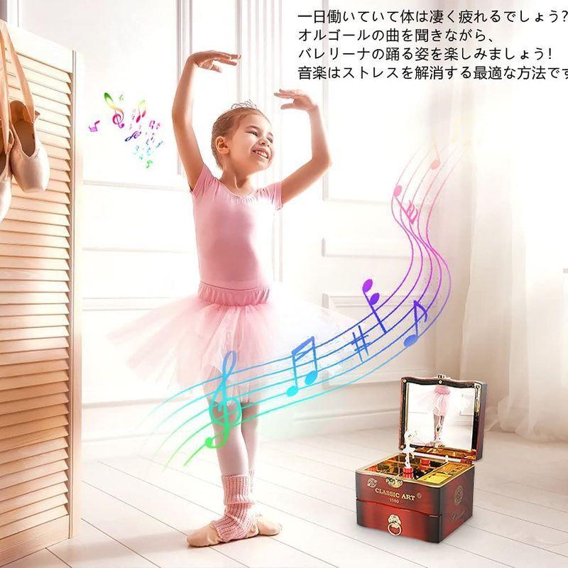 オルゴール 音楽ボックス 回転 引き出し かわいい メイク ボックス 化粧鏡 子供 奥様 彼女へのsurprise ジュエル収納 宝石箱 女 000 Line Store 通販 Yahoo ショッピング