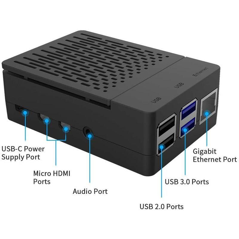GeeekPi Raspberry Pi 4 ABSケース、4010 PWM冷却ファン5V 3A Type-C電源PSE取得ヒートシンク32 :20220326024355-01158:LINE Store - 通販 - Yahoo!ショッピング GeeekPi Raspberry Pi 4 ABSケース、4010 PWM冷却ファン5V 3A Type-C電源PSE取得ヒートシンク32 :20220326024355-01158:LINE Store - 通販 - Yahoo!ショッピング