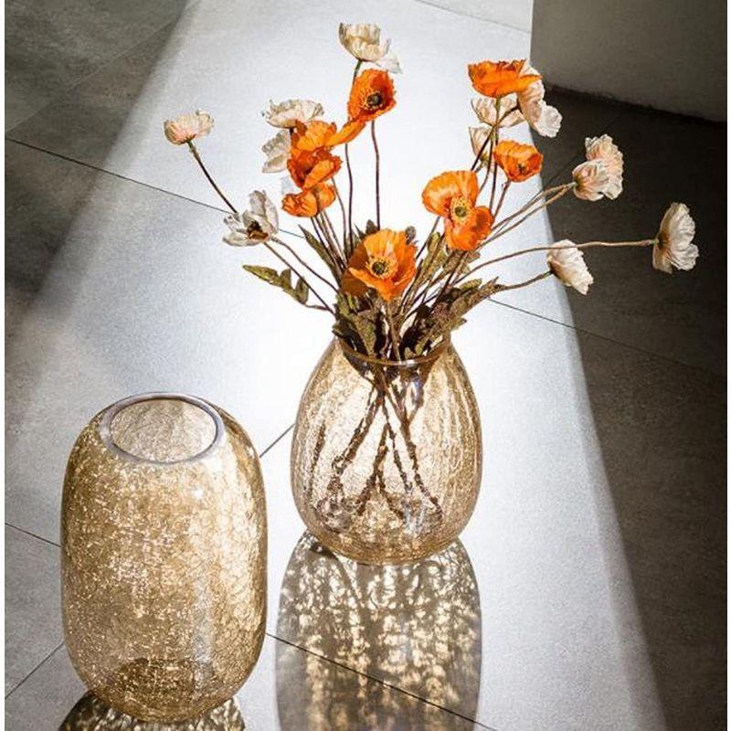 値段が激安 花瓶 ガラス シンプル 北欧フラワーベース 大 円形の おしゃれ 丸い 花器 バスケット ガーデン グラデーション 現代 シン Cisama Sc Gov Br