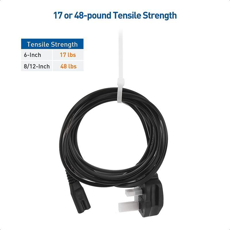 Cable Matters 結束バンド ケーブルタイ ブラック ホワイト2色 200本セット 15cm 20cm 30cm 3種類 ナイロン 18%OFF Cable Matters 結束バンド ケーブルタイ ブラック ホワイト2色 200本セット 15cm 20cm 30cm 3種類 ナイロン 18%OFF