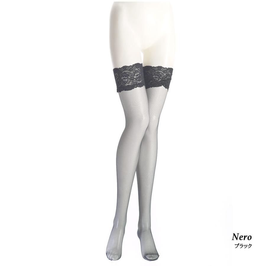 Veneziana CALZE MARY 15 イタリアインポートガーターストッキング 15デニール ノンシリコン 口ゴムゆったり 大きいサイズ｜lingerie-felice｜08