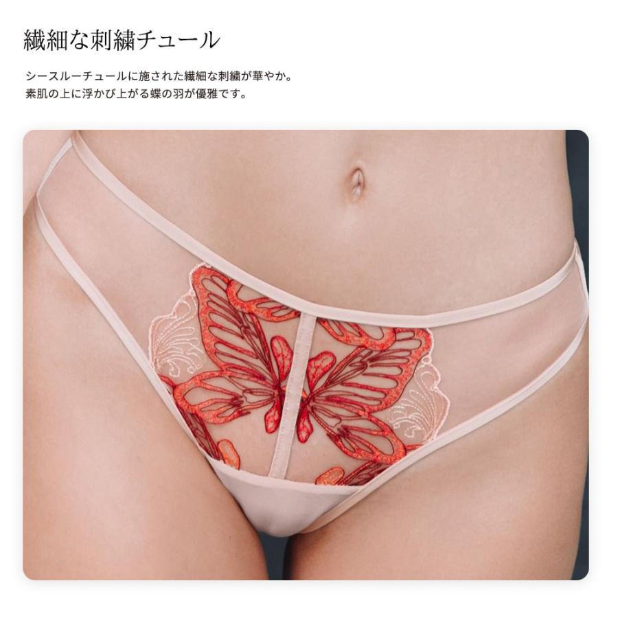 Jolidon D2305 Light My Fire ヨーロッパランジェリー ブラジリアンショーツ 異素材ミックス マイクロファイバー 刺繍チュール｜lingerie-felice｜13