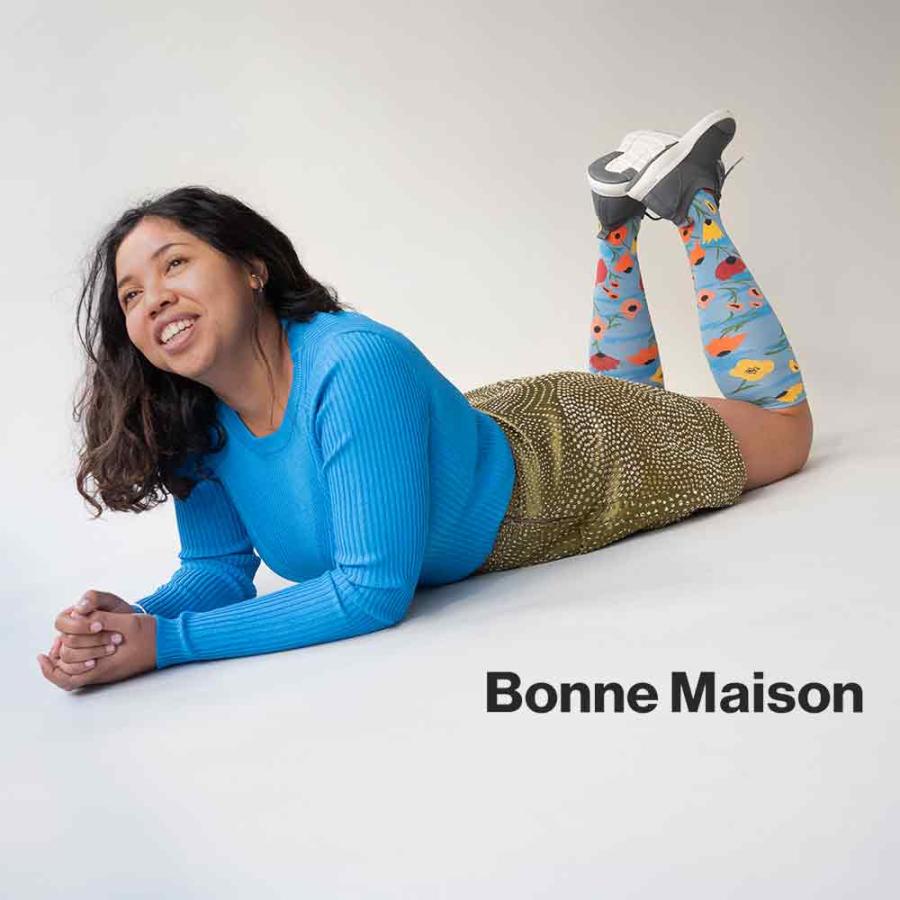 Bonne Maison L Eclipse Knee Highs  エル・エクリプス(月食) フランス ハイソックス レッグウェア アート性｜lingerie-felice｜06