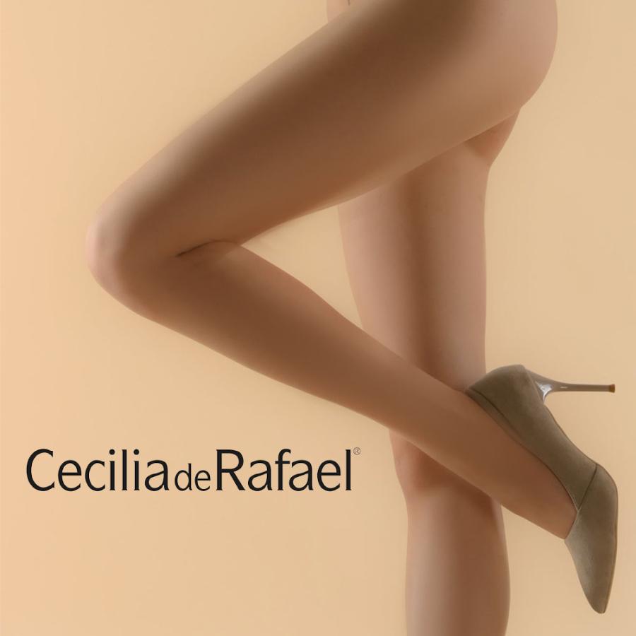 Cecilia de Rafael New Malaga スペイン インポートストッキング 8デニール 超薄手 コットンマチ付 マット美肌 つま先補強｜lingerie-felice｜04