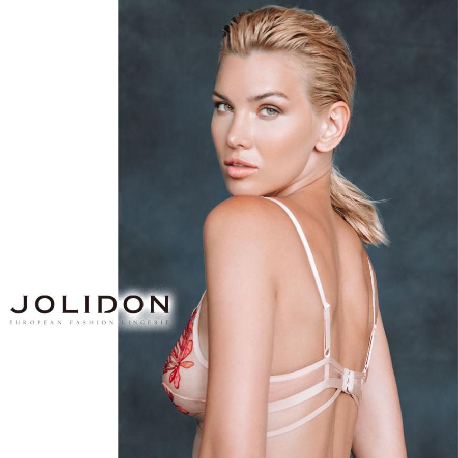 Jolidon S2307 Light My Fire ヨーロッパ インポートランジェリー 三角ブラ ストリング マイクロファイバー 刺繍チュール｜lingerie-felice｜06