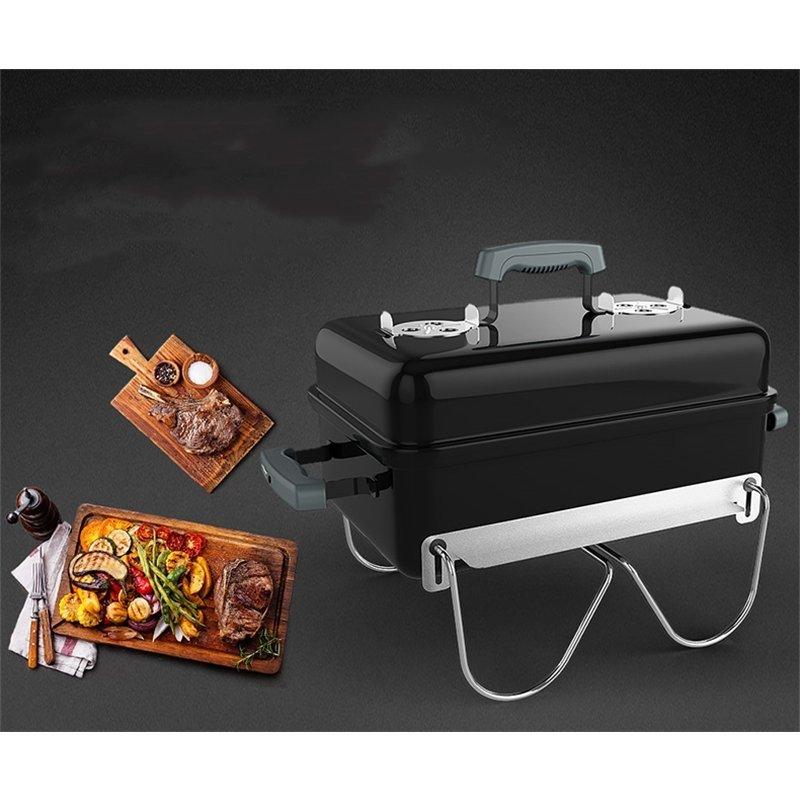 激安セール アメリカ式 バーベキューグリル 炭火コンロ 家庭用 炭 芋焼き 折り畳み 屋外 中庭 グリル ポータブル バーベキューツール q Red Development Pl