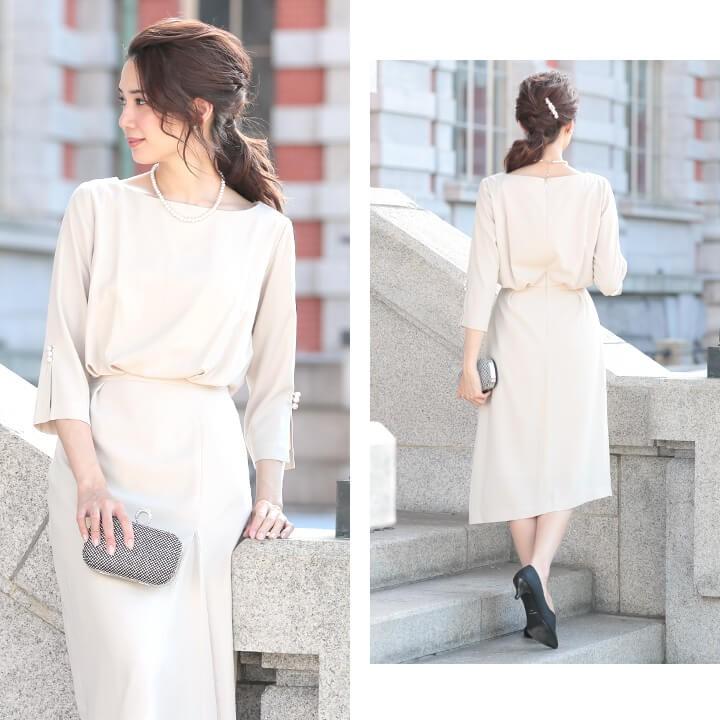 謝恩会　結婚式　クルーズ　M You Color パーティードレス 結婚式 ワンピース ミディアム 謝恩会 10