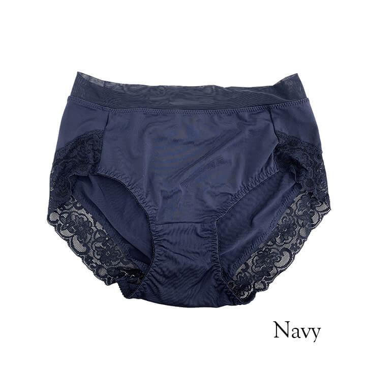【M-XL】ショーツ レディース パンツ パンティー 大きめ ゆったり 20代 30代 40代 シンプル かわいい 伸縮性 レース 黒 紺 白 mx331 | You Color | 11