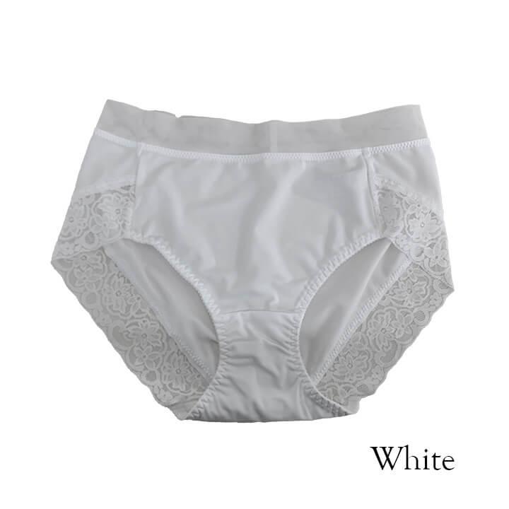 【M-XL】ショーツ レディース パンツ パンティー 大きめ ゆったり 20代 30代 40代 シンプル かわいい 伸縮性 レース 黒 紺 白 mx331 | You Color | 13