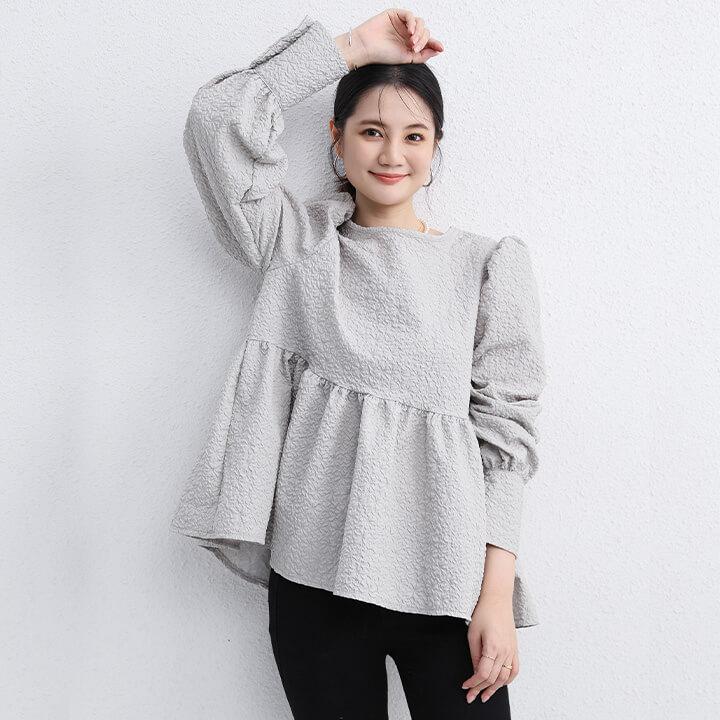 You Color ブラウス レディース 20代 30代 40代 オシャレ プルオーバー