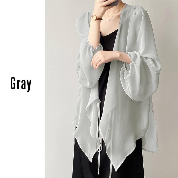 PUTUMAYO シフォンカーディガン PUTUMAYO シフォンカーディガン