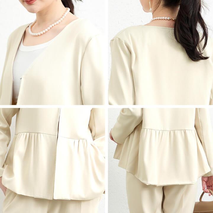 You Color セットアップ レディース セレモニースーツ パンツスーツ