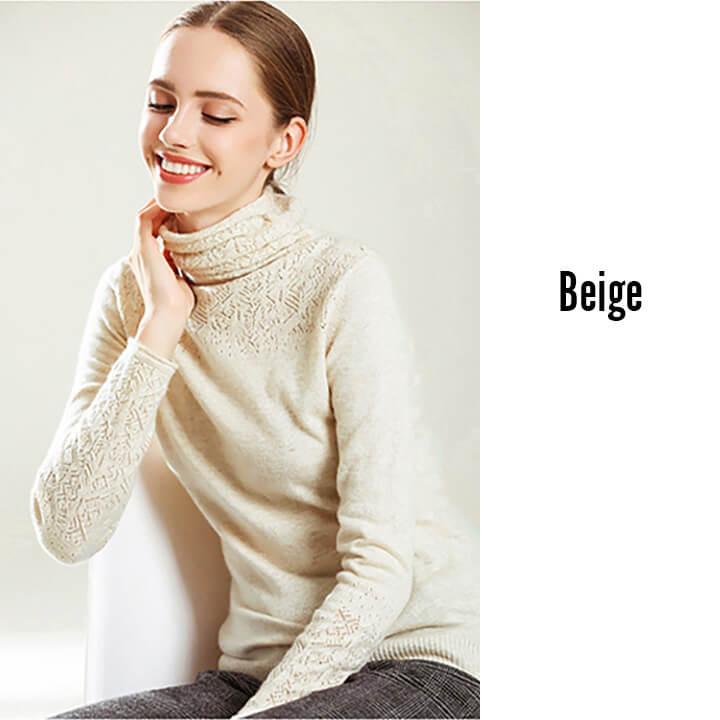 You Color レディース トップス 冬 秋 タートルネック レディース