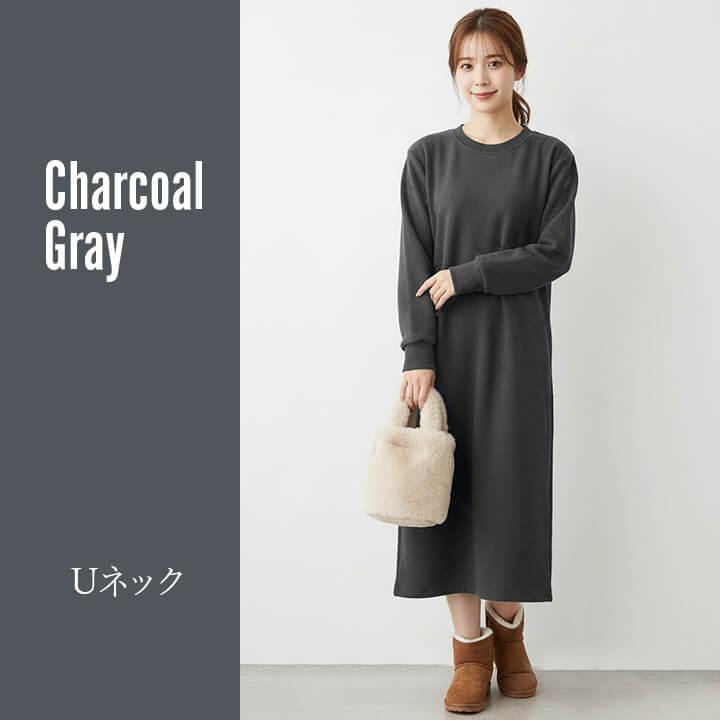 You Color 【バージョンアップ】 ワンピース 冬 レディース 裏起毛 U
