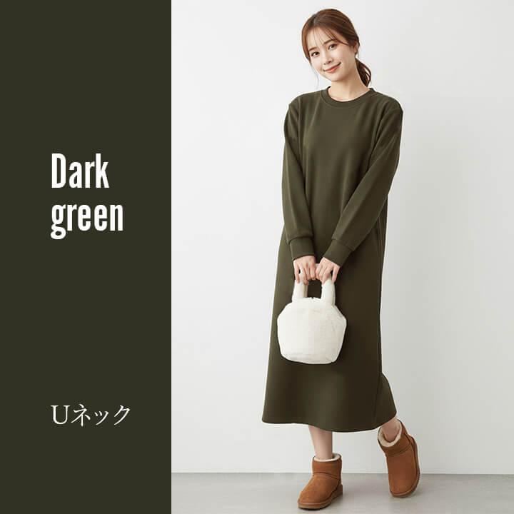 You Color 【バージョンアップ】 ワンピース 冬 レディース 裏起毛 U