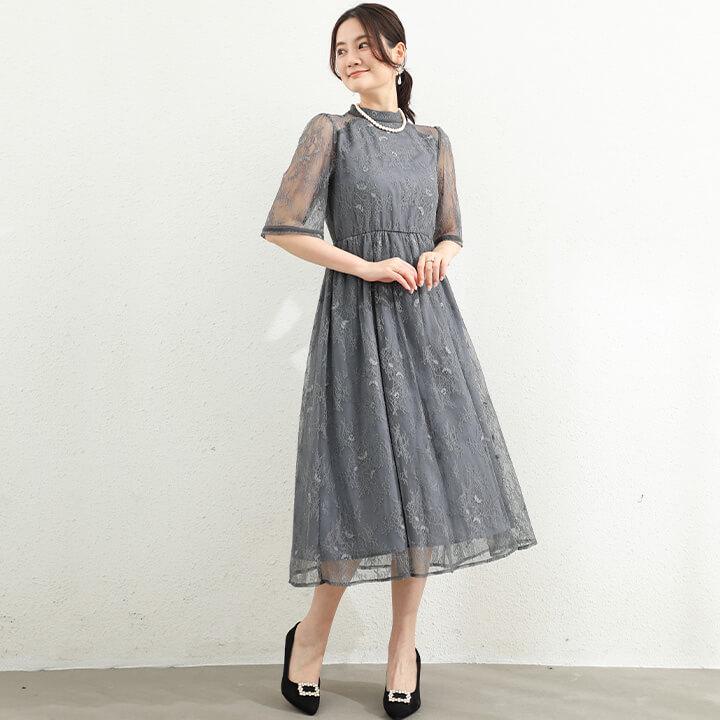 You Color ロングドレス パーティードレス バックリボン ドレス