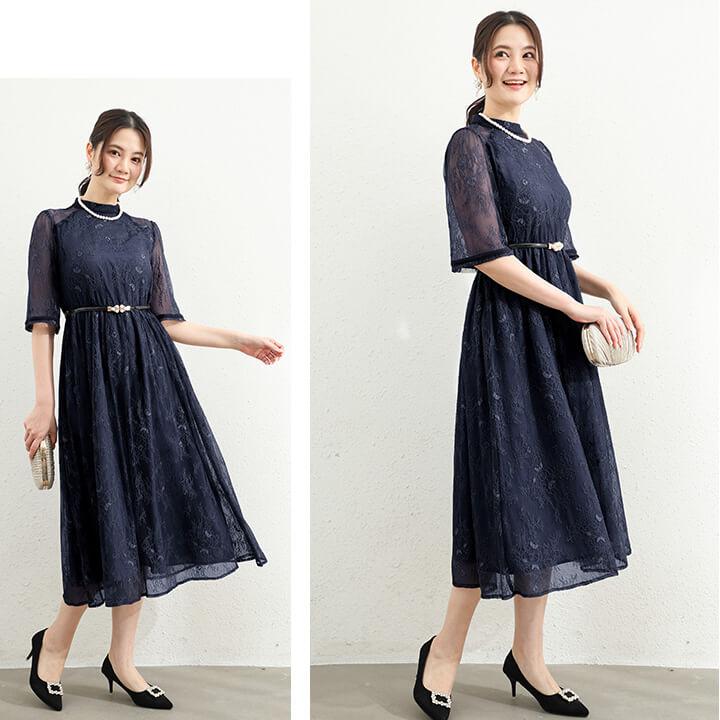 You Color ロングドレス パーティードレス バックリボン ドレス