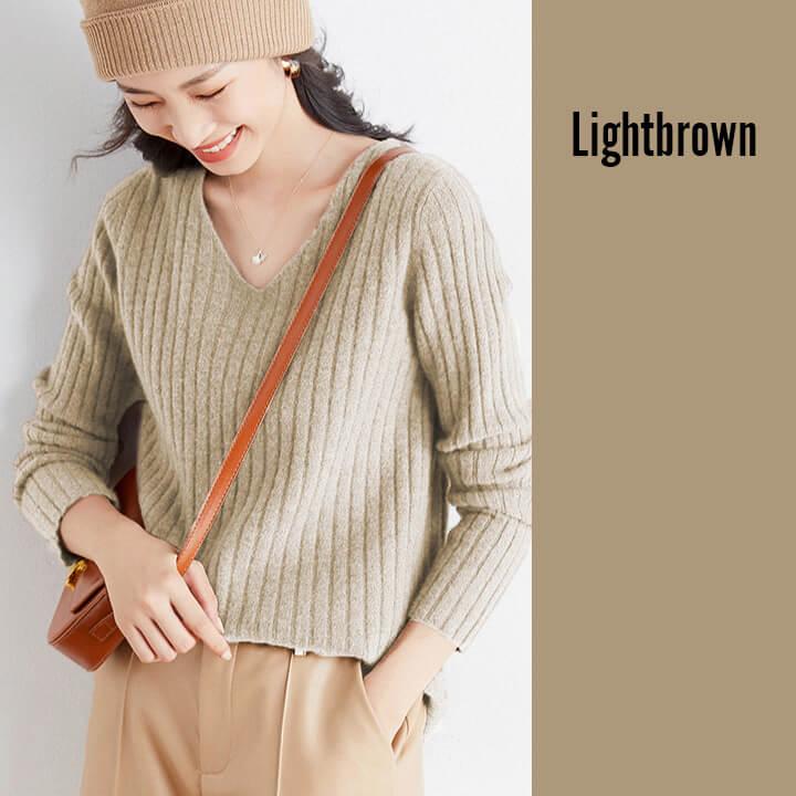 【感謝価格】【送料無料】【メール便不可】【30】カシミヤニット レディース 長袖 リブニット ウール混 イタリア糸 秋 冬 配色 無地 ボーダーバイカラー ゆったり 体型カバー 体型隠し あったか 上品 大人め YARRA NEU ヤラ ニュー OUKA オウカ◇ You Color ニット レディース 長袖 冬 秋 トップス リブニット 秋冬 春