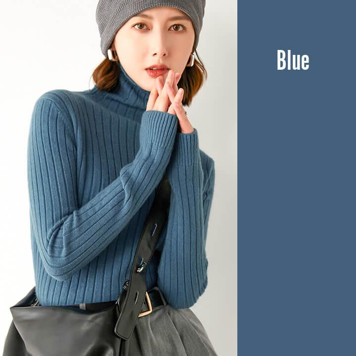 You Color トップス 秋 冬 ニット レディース セーター ハイネック