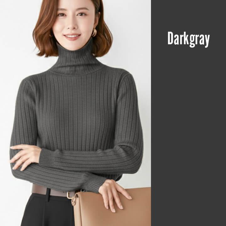 You Color トップス 秋 冬 ニット レディース セーター ハイネック