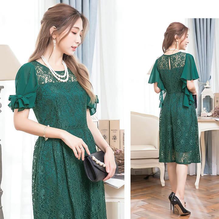 You Color ドレス パーティードレス 結婚式 Aライン 成人式 同窓会