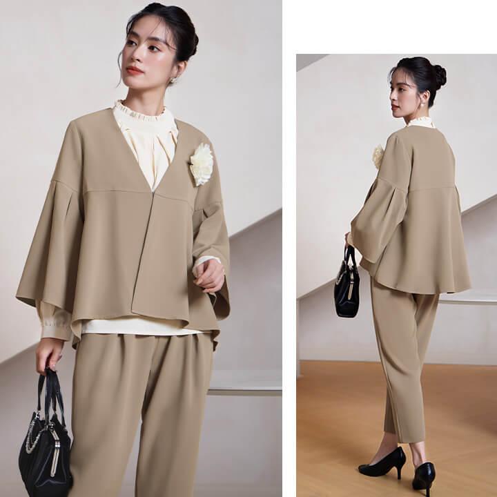 You Color パンツドレス レディース セットアップ パーティー