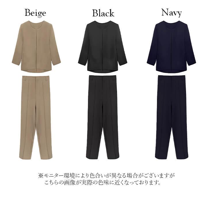 You Color パンツスーツ セットアップ レディース ドレス パンツドレス