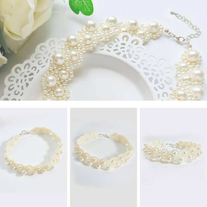 You Color ネックレス フェイクパール レディース 結婚式 パール