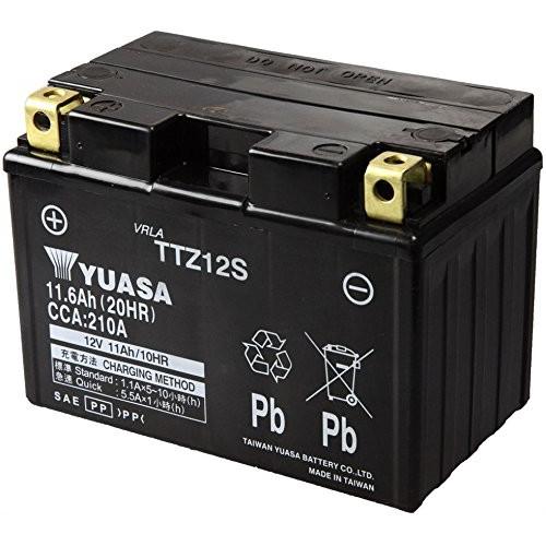 TTZ12S PS250 型式：MF09 (YTZ12S互換) 液入密閉式 1年保証 台湾ユアサ